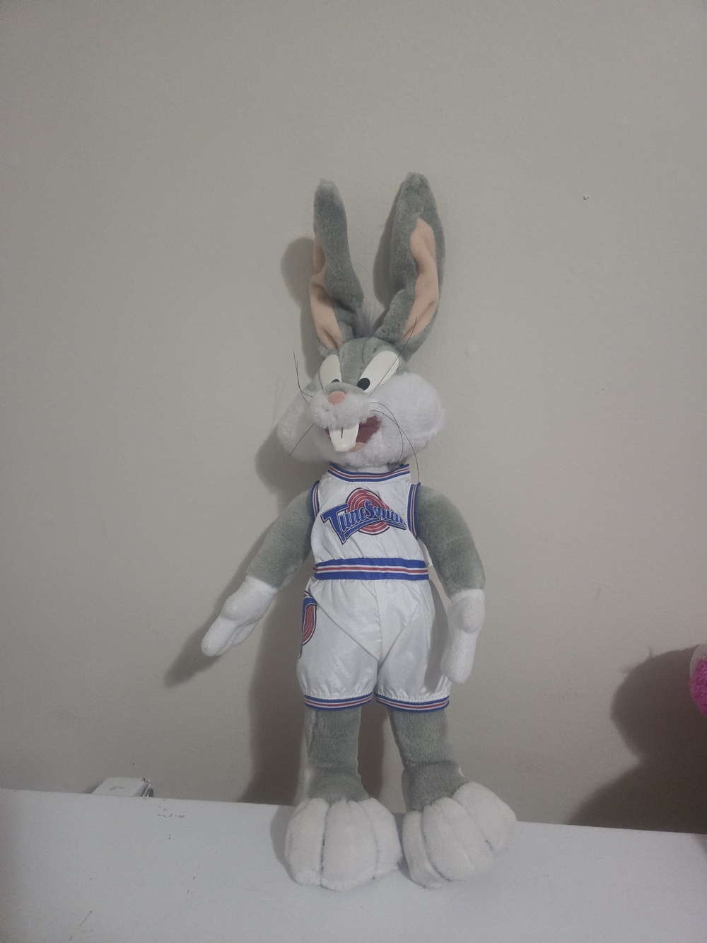 Vintage 1996 Space Jam Bugs Bunny stuffed animal 20in